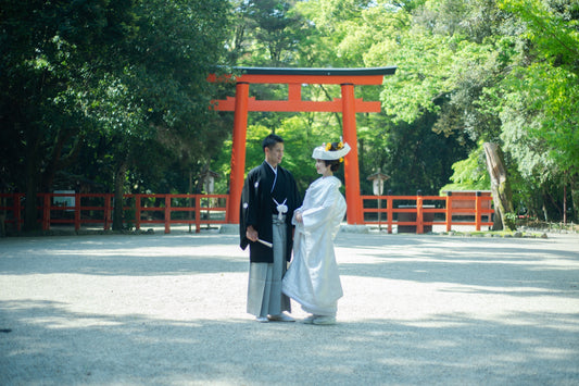 世界遺産・下鴨神社での結婚式に寄り添う、下鴨茶寮の祝膳