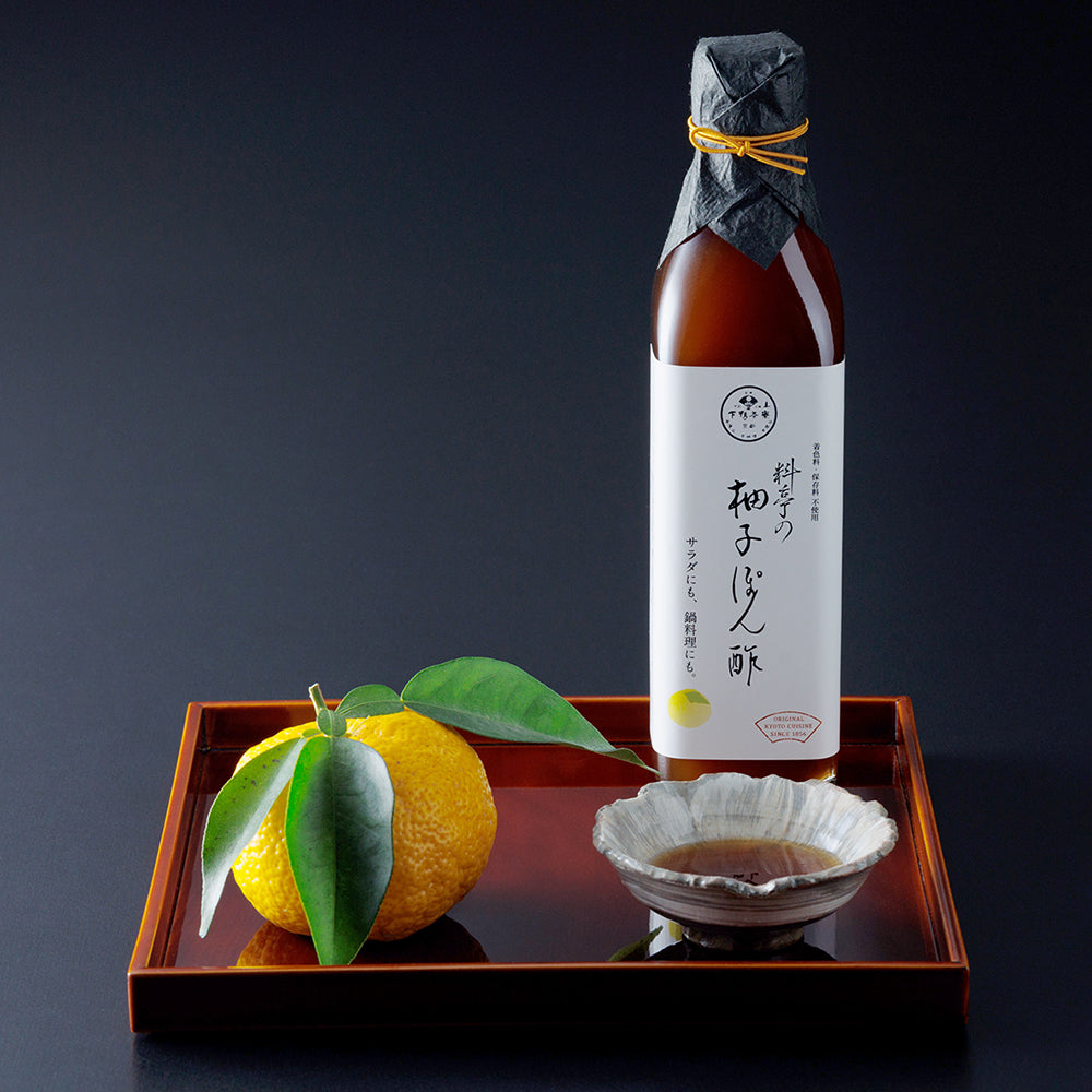 料亭の柚子ぽん酢