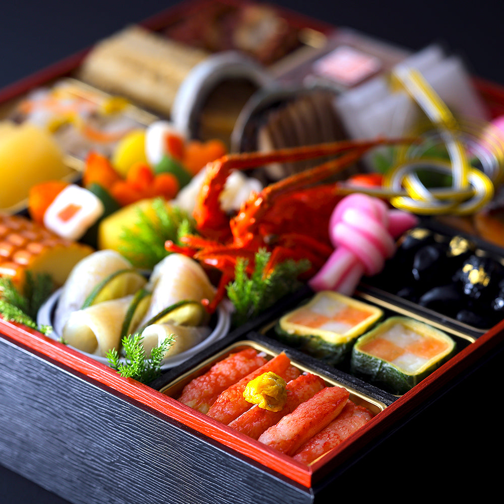 和おせち 一段「午」陶器製珍味入れ付(2人前)