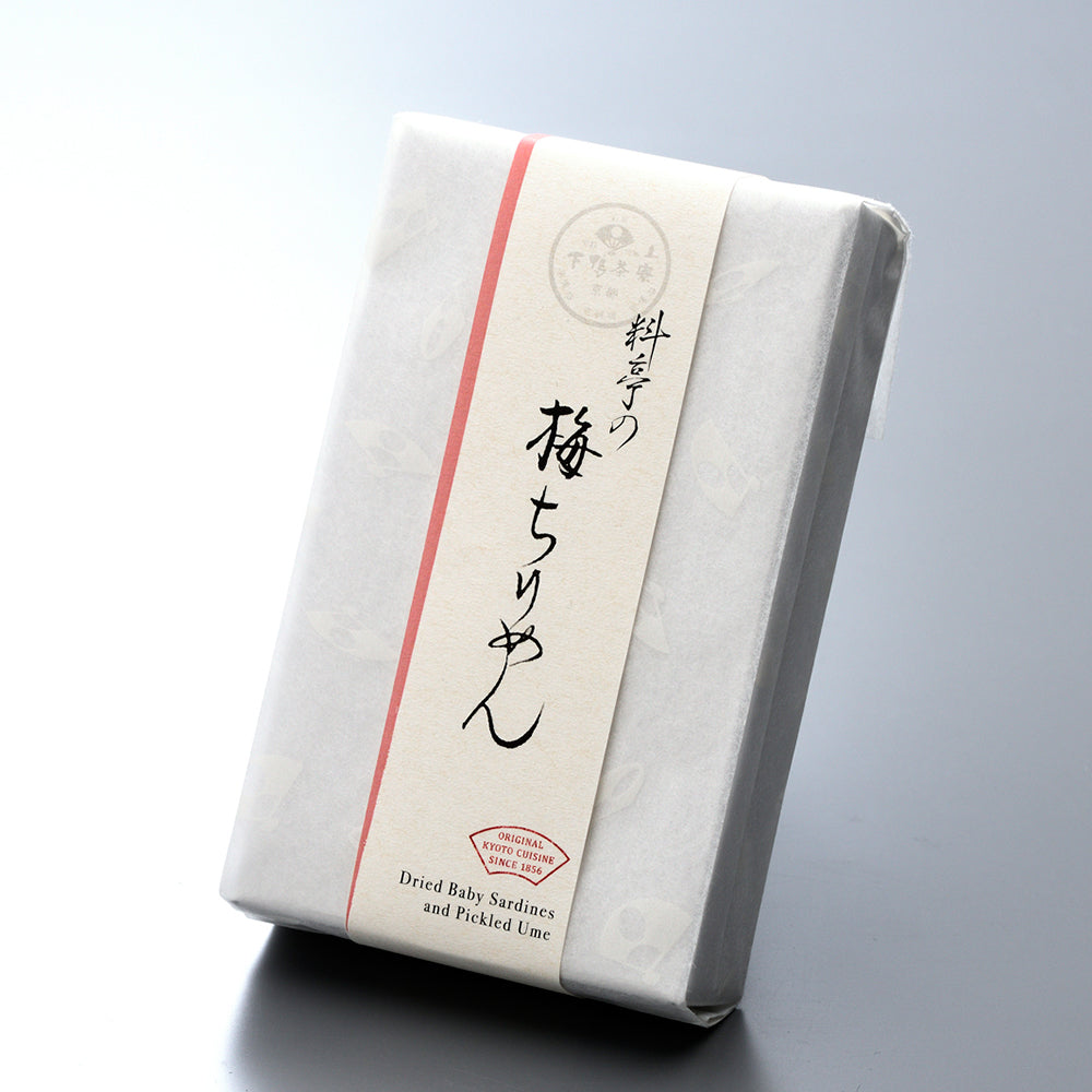 梅ちりめん(扇柄 和紙袋)