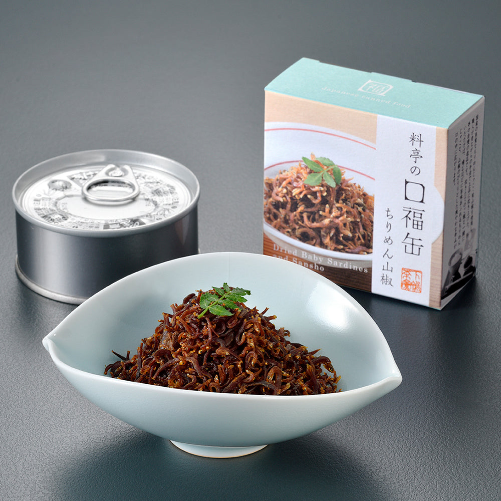 料亭の口福缶 ちりめん山椒