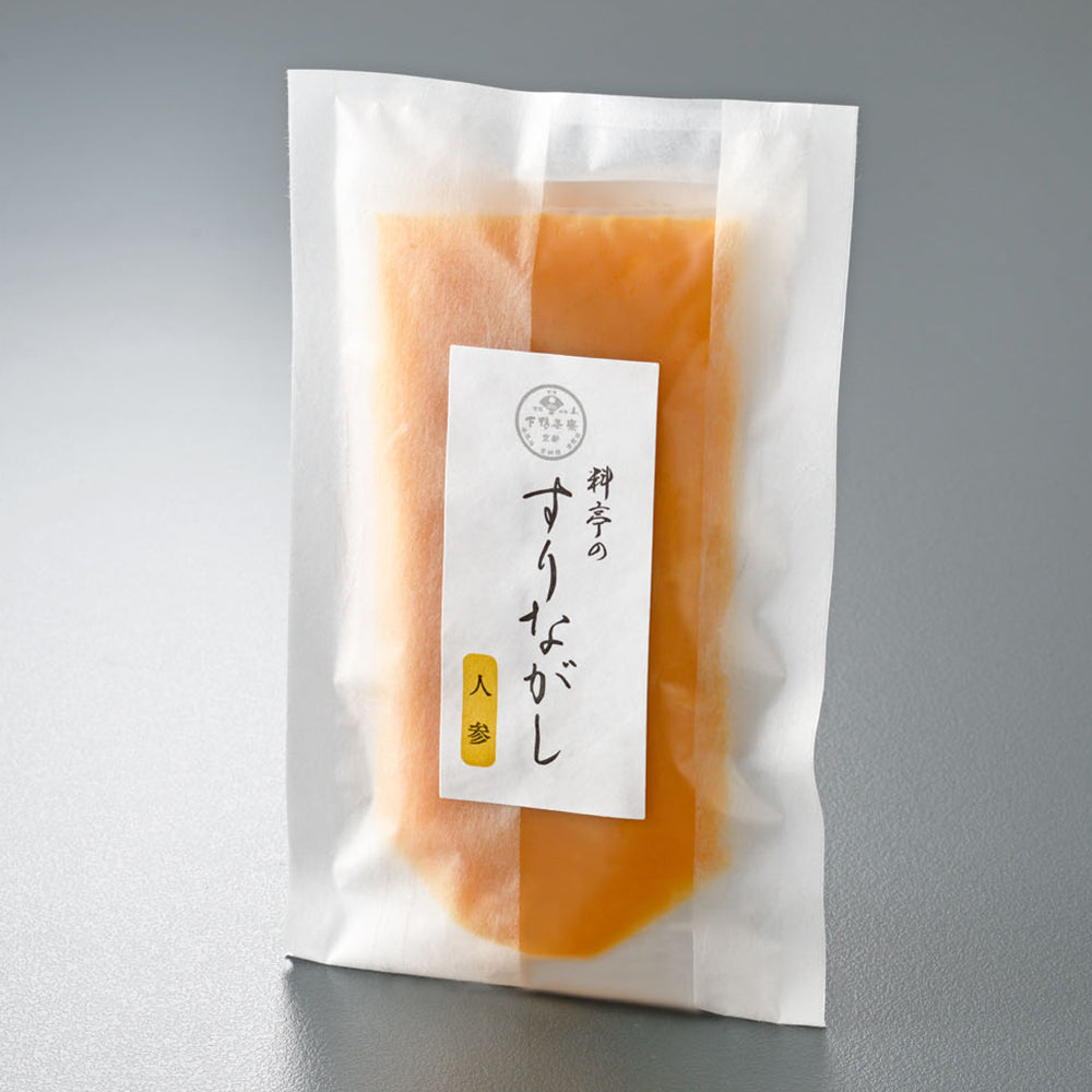 料亭のすりながし 人参