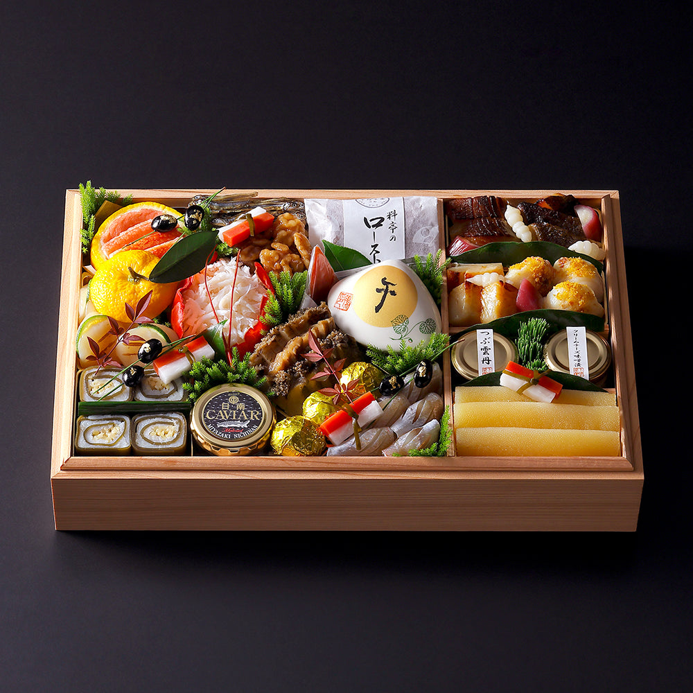 【本店】特製和おせち 二段+合鴨鍋