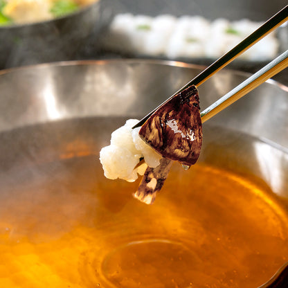 【秋季限定】料亭の鱧と松茸のはりはり鍋