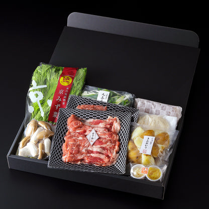 [北海道産]ホエー豚とじゃが芋のほくほく鍋