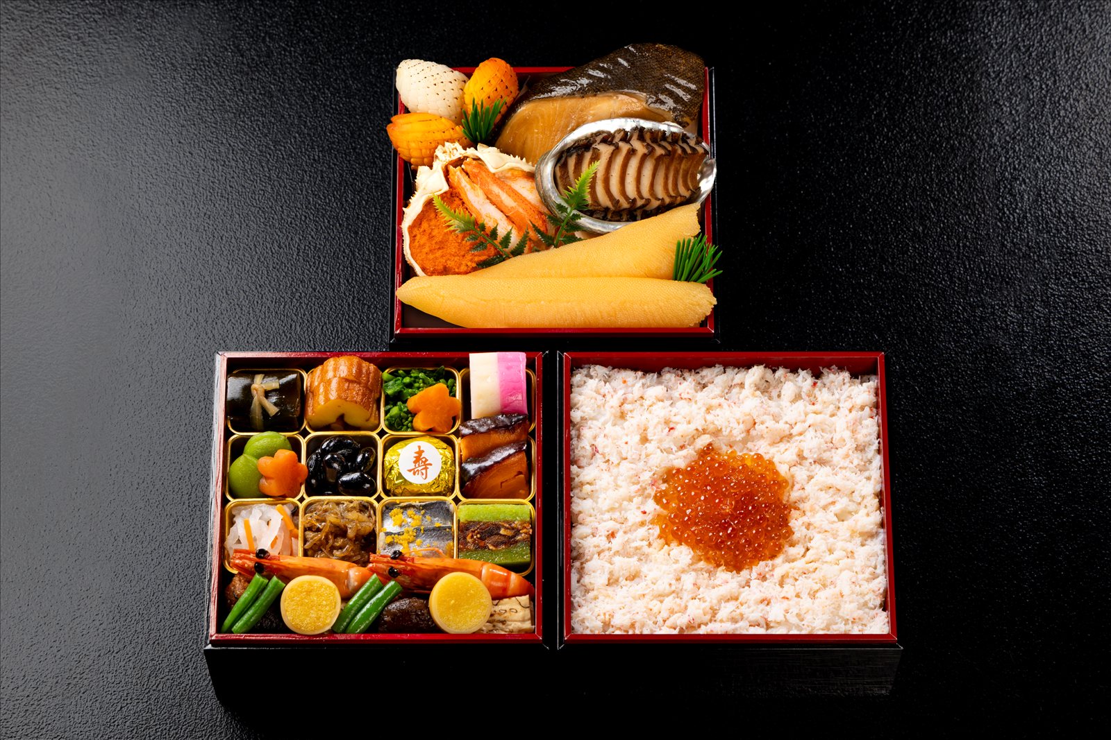 冷凍コラボおせち二段＋ちらし寿司