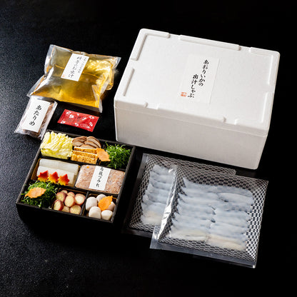 【春季限定】料亭のあおりいかの出汁しゃぶ